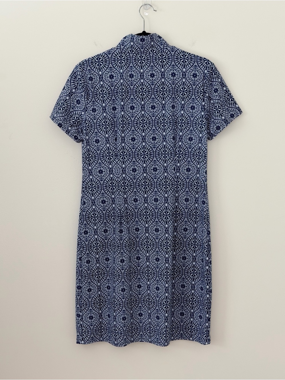 Jude  Connally Alexia Dress Jude Cloth Tribal Medallion Navy travel vacation - Picture 7 of 10